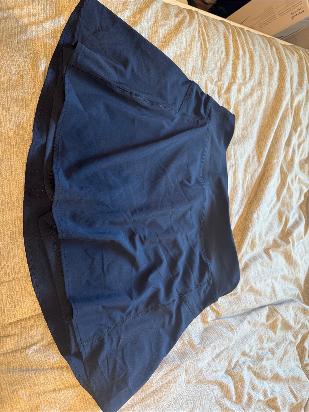 Athletic Works Navy Blue Performance Skort